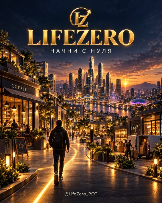 #Life_Zero 🏙
Добро пожаловать в LIFE: ZERO!
Осваивайте профессии, зарабатывайте LZ, стройте бизне
