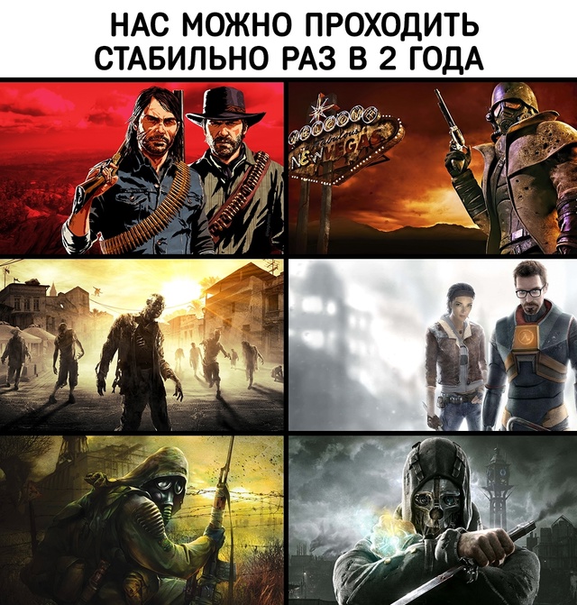 Бесконечность не предел!
Самые реиграбельные игры со ?...