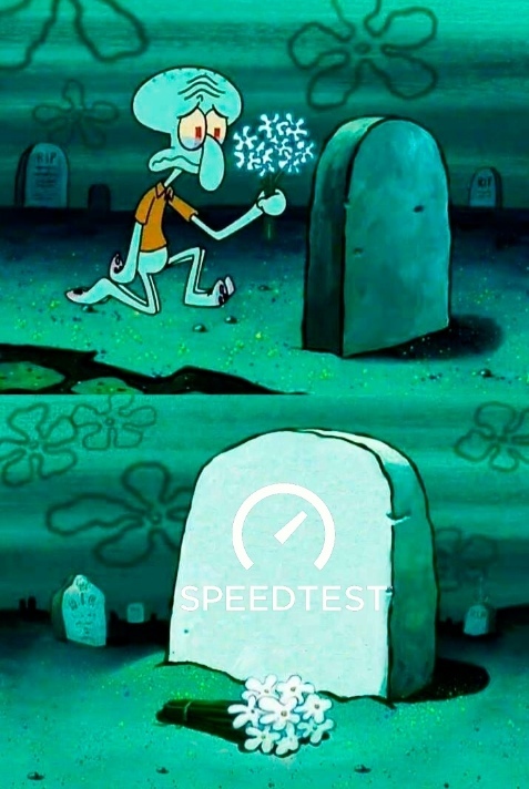 Безумные приколы
Сервис Speedtest стал недоступен в России...
