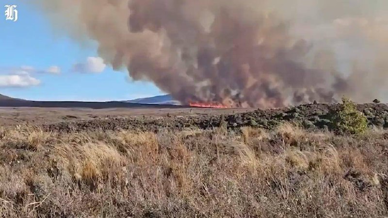 "Добро пожаловать в Мордор": в Новой Зеландии горит национальный парк Тонгариро, где снимали легенда