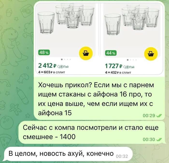 Владельцам техники Apple подсовывают завышенные цены на маркетплейсах.
• Алгоритмы анализируют устр