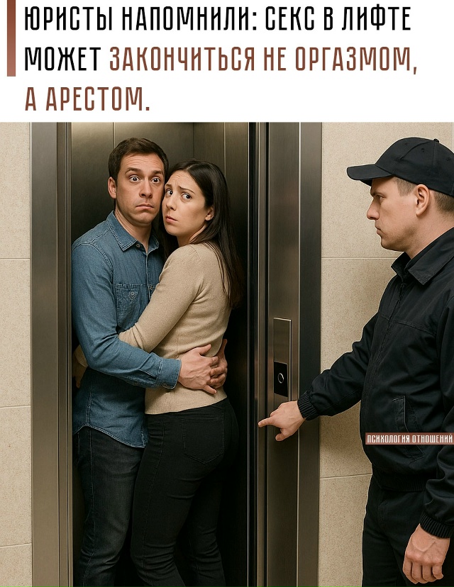 ❗ За «экспромт между этажами» грозит штраф до 1500 рубле...