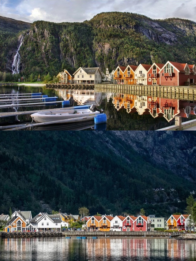 В июле никто из норвежцев не работает
В июле наступает...