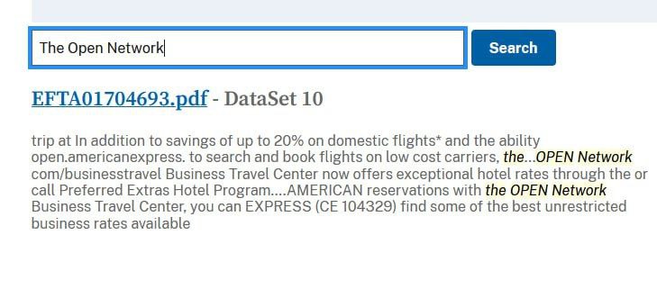 Даже TON есть в файлах Эпштейна