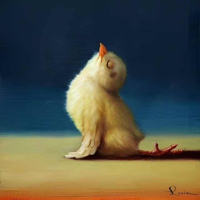 Начинаем день правильно. Художник / Люсия Хеффернан