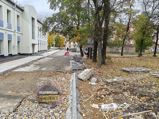 Возле 6 поликлиники, ранее (летом) спилили 8 здоровых де?...