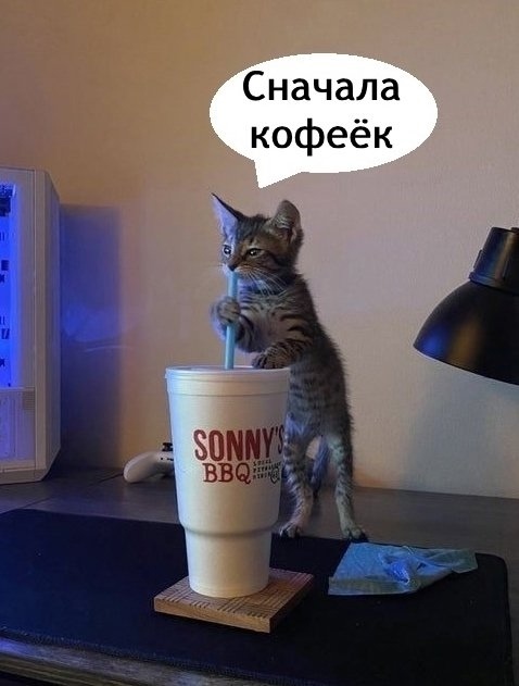 так и начинается утро