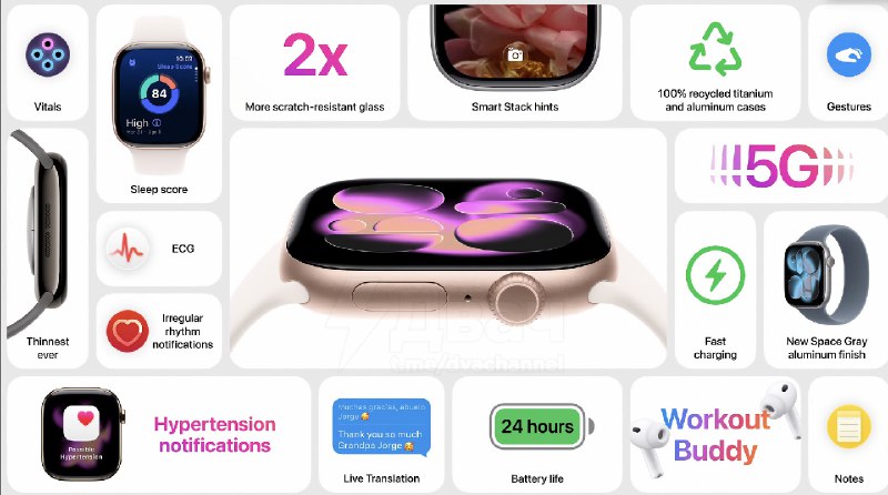 Apple обновила всю линейку AirPods и Apple Watch
🟠AirPods Pro 3 – шумоподавление в 4 раза лучше, вн