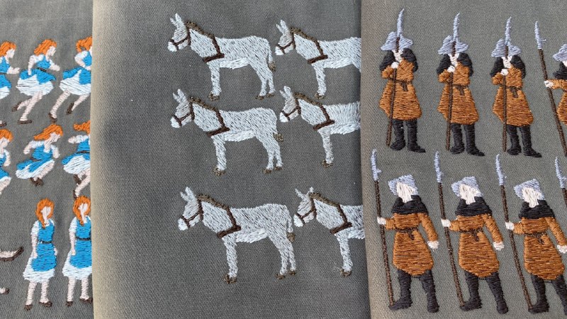 ❤️ Первая игра с полностью вышитыми персонажами
Герои новой чешской игры Scarlet Deer Inn выглядят,