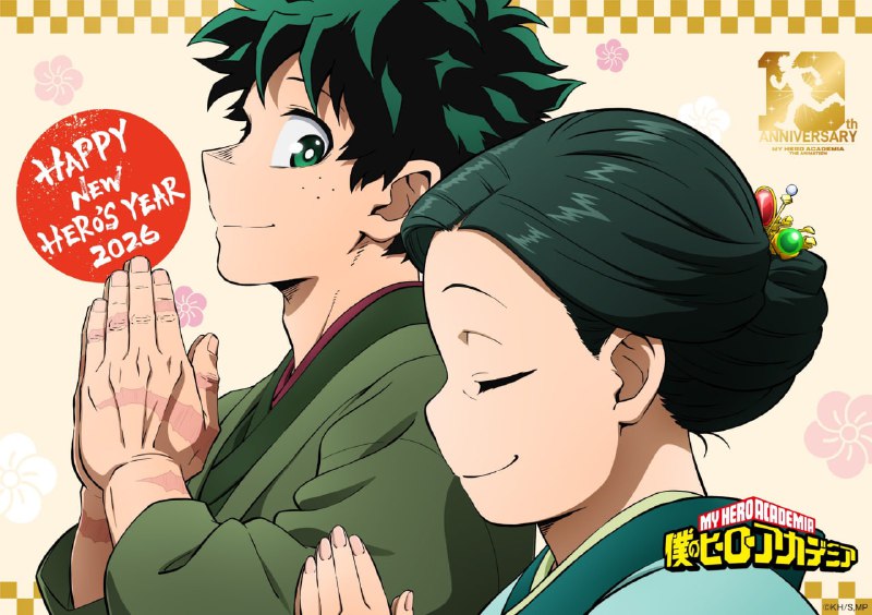 🎄Новые новогодние иллюстрации различных аниме часть 4