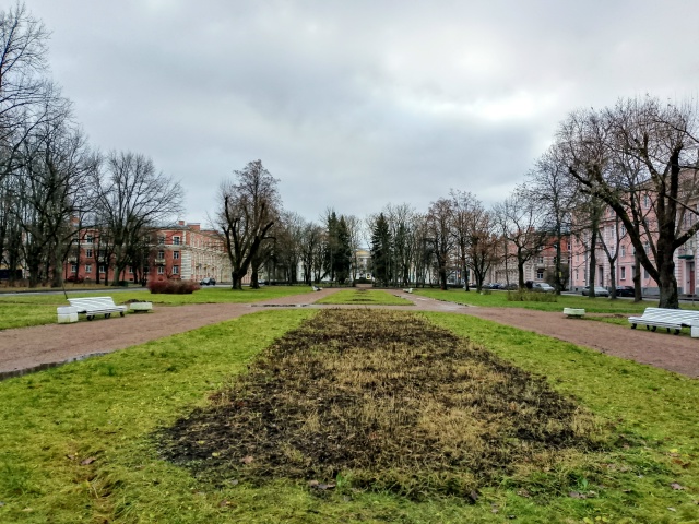 4 день зимы в Петергофе