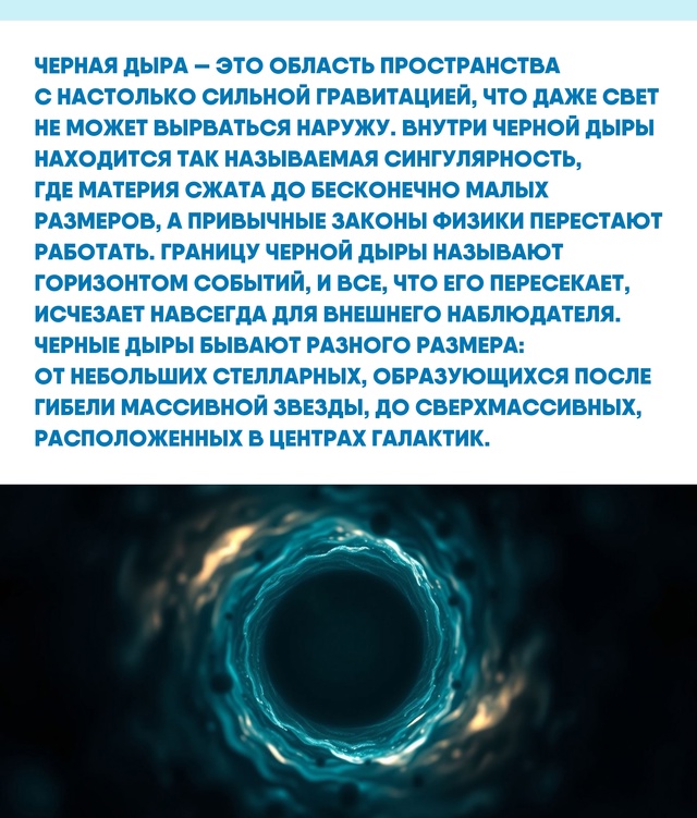 Черные дыры остаются не только одной из крупнейших кос...
