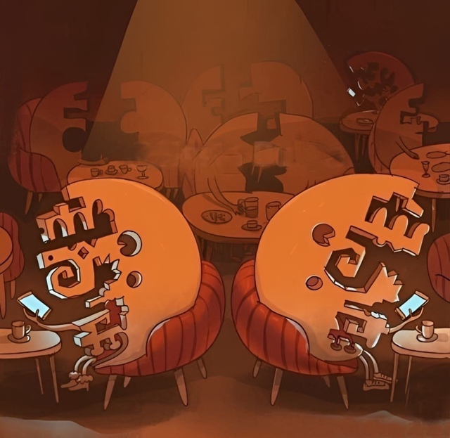 Мне с вами будет скучно, а вам со мной непонятно. Пοлοви...