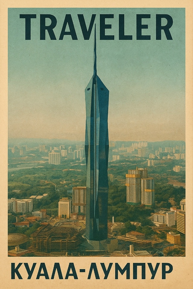 🌍 Город, где традиции Востока встречаются с футуризмо...