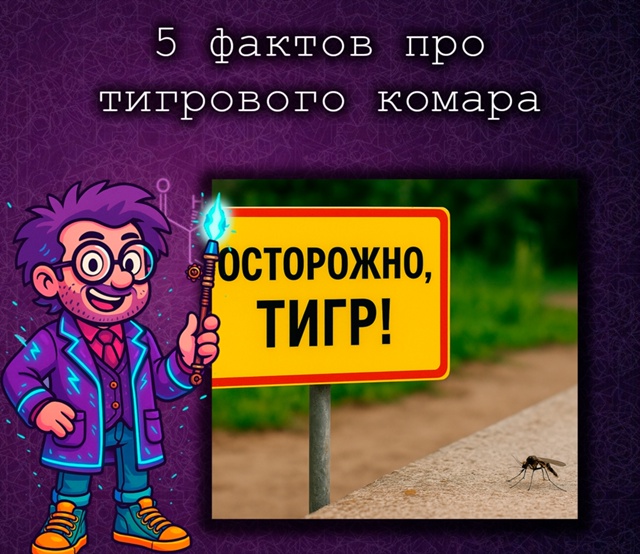 Тигровый комар уже в России: чем он опасен и где обосно?...