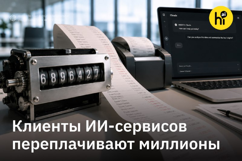 💰 Токенов на $1,7 млн ошибочно списали ИИ от OpenAI и Anthropic
Стартап Vaudit выявил у 60 компаний