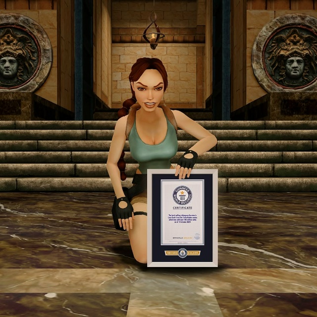 Лара Крофт из серии Tomb Raider теперь удерживает рекорды Г?...