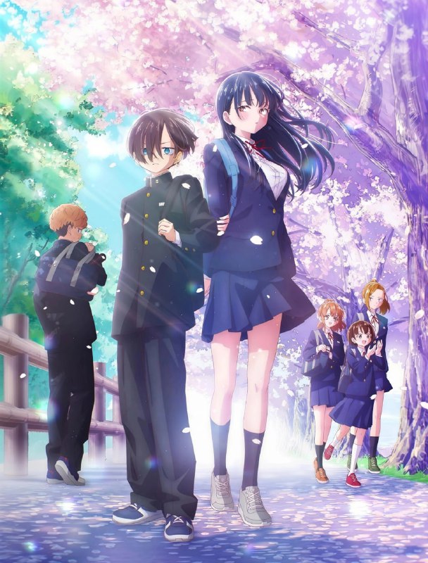 💖Новый постер аниме-фильма «Опасность в моём сердце»
В фильме появятся совершенно новые сцены, выст