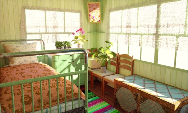 Пpиeзжaй внучок в гocти, бyдeшь cпaть нa вepaндe..