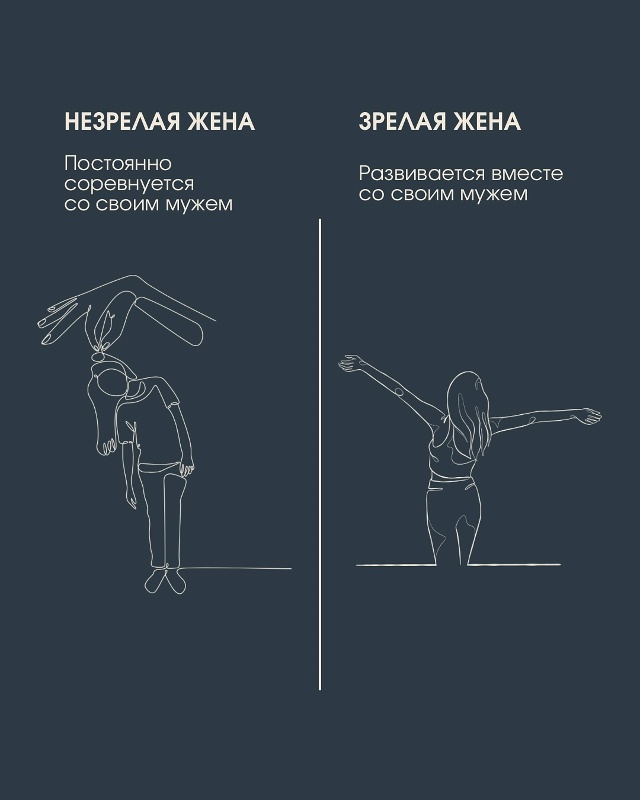 Это база и к мужчинам и к женщинам😉