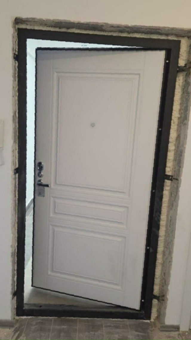 Нам в квартиру устанавливали двери. Когда муж прислал ?...