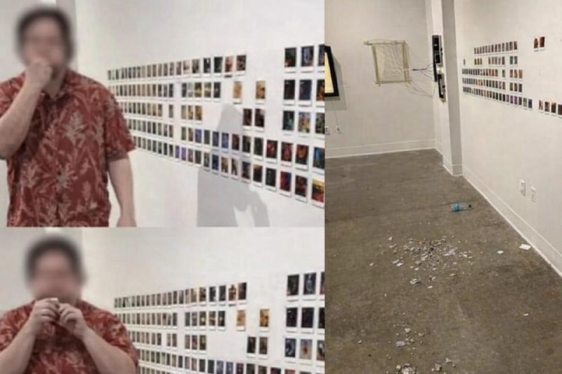 На Аляске студента арестовали за перформанс против нейросетевого искусства.
Он сорвал со стены 57