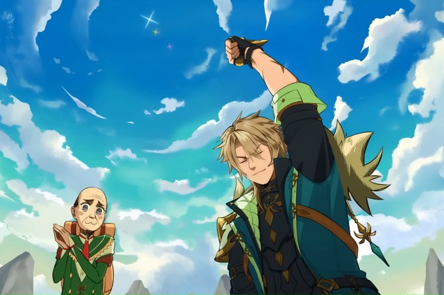 🌟 Любимые персонажи Мондштадта, побег от работы и Джи?...