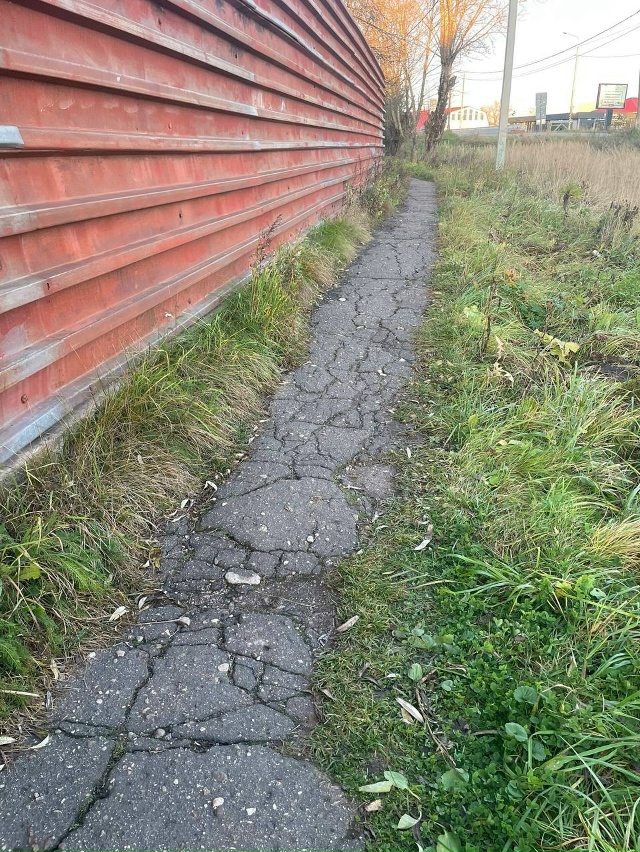 Уважаемая администрация сделайте пожалуйста тропинку...