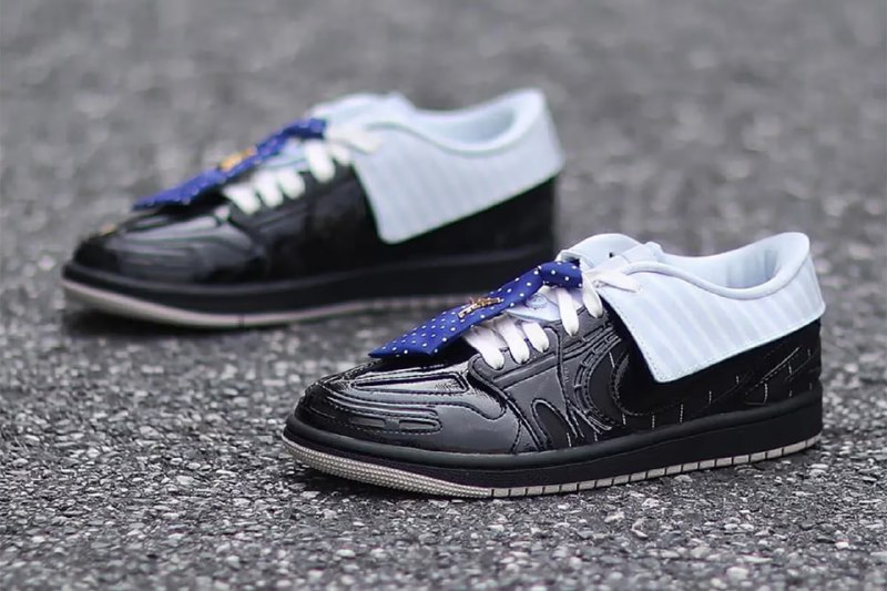 Самые офисные кроссовки дропнули Nike — у Air Jordan 1 Low Method of Make V3 «Suit &amp; Tie» глянце