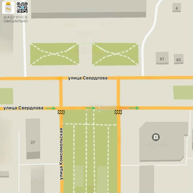 🚧На площади Н.В. Здобнова частично ограничат движение...