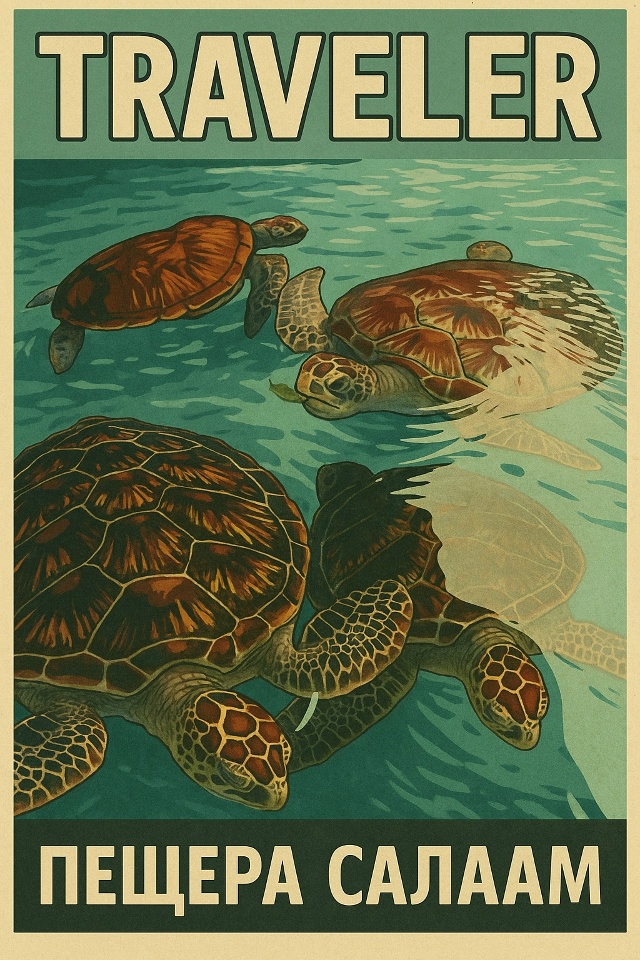 🌍 Пещера Салаам
На побережье Индонезии скрыто удивит...