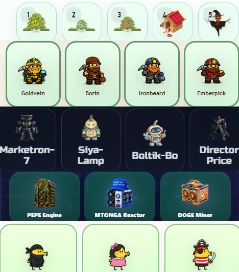#Fomo_Fighters #Grow_Tea #Golden_Miner #Signal2193 #MEME_MINING #PandaFiT #Doodle_Jump
Комбо