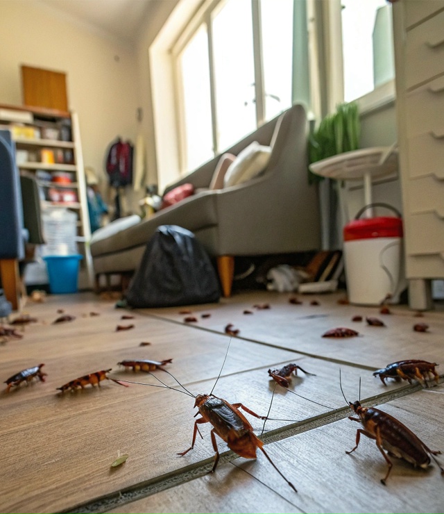 Владельцы квартир, страдающие от нашествия тараканов, ...