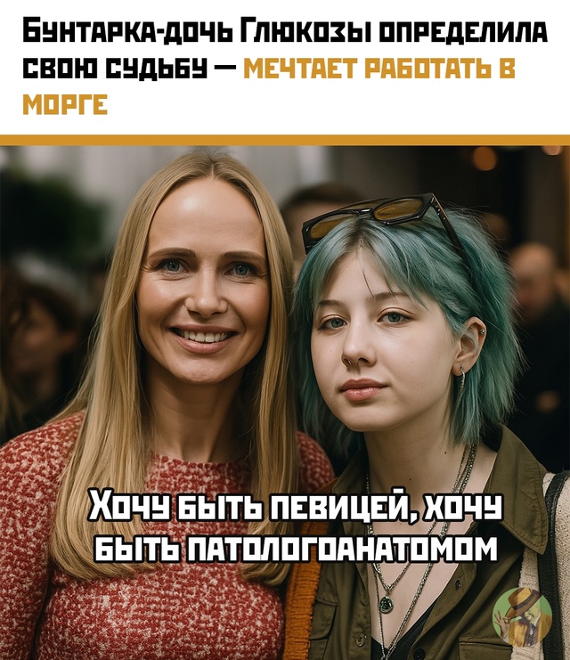 💉 «Петь — не dissect’ить»: дочь Глюкозы хочет стать пато?...