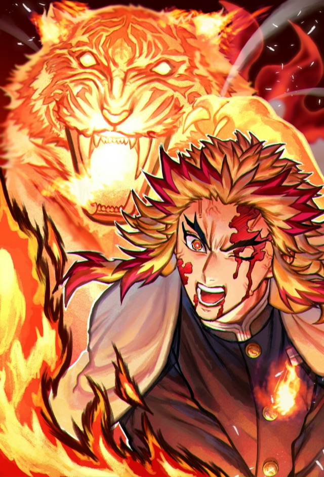 #Kimetsu_no_Yaiba / Клинок, рассекающий демонов
Столп Пламени ?...