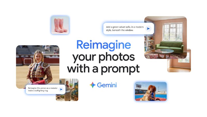 ♊️ Google обновил «ИИ-фотошоп» Gemini
Модель Gemini 2.5 Flash от Google теперь умеет нативно работа