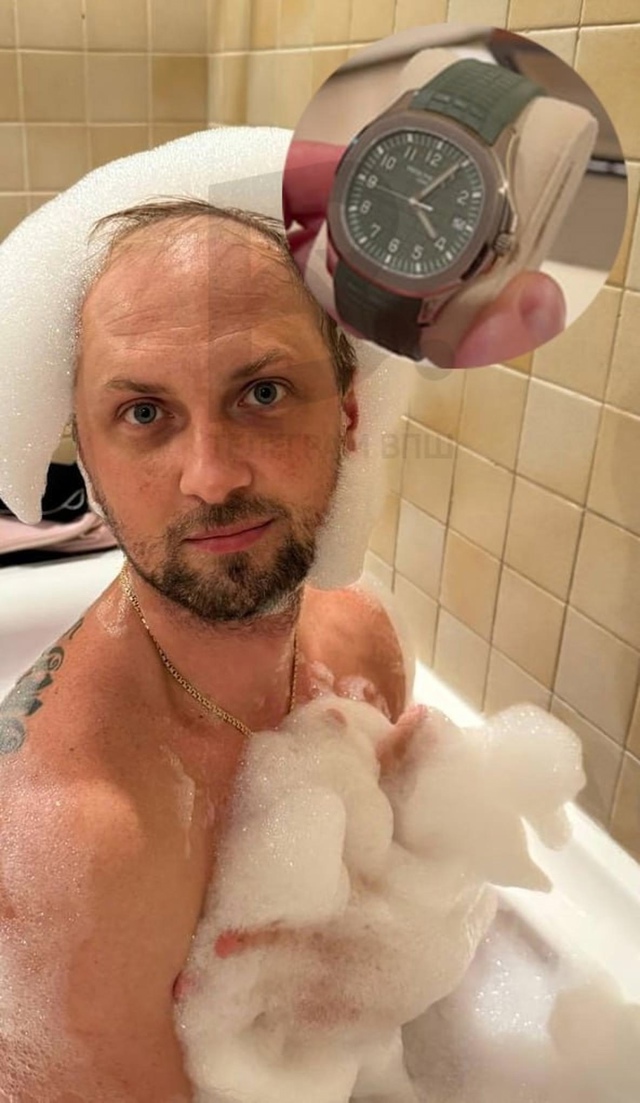 Зубарев приобрели часы Patek Philippe Aquanaut, потратив примерн?...