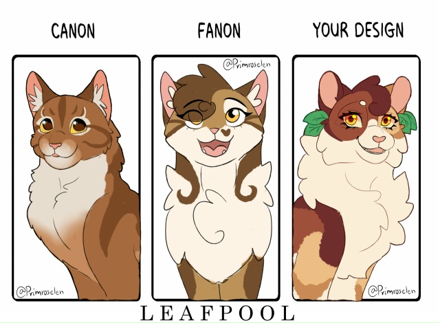 Листвичка, Ледошерстка и Тенесвет — канонные, фанонны?...