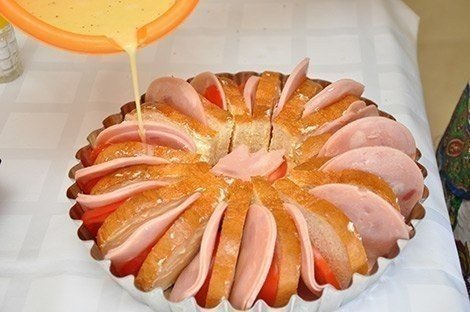 Яичный коблер.
Яичный коблер - восхитительный завтрак ...