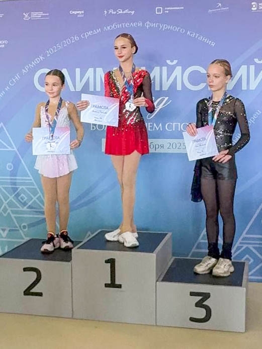 ⛸ Фигуристы филиала школы Ильи Авербуха «Наследие» в ?...