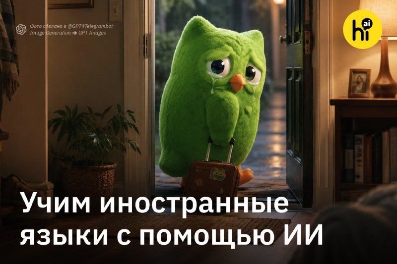 🎓 Пять ИИ-приложений вместо Duolingo
Собрали пять приложений с ИИ для изучения языков — отточить пр