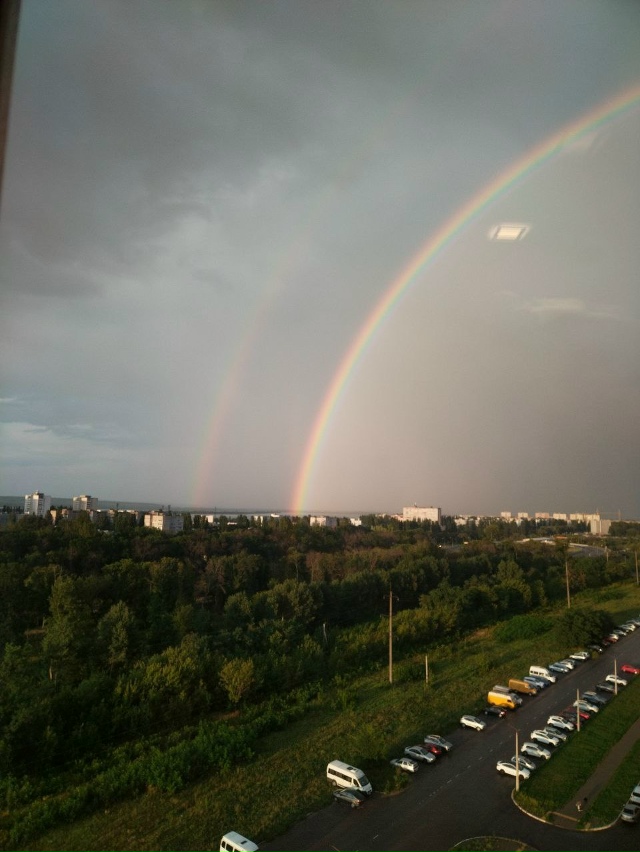 Вчерашняя радуга 🔥