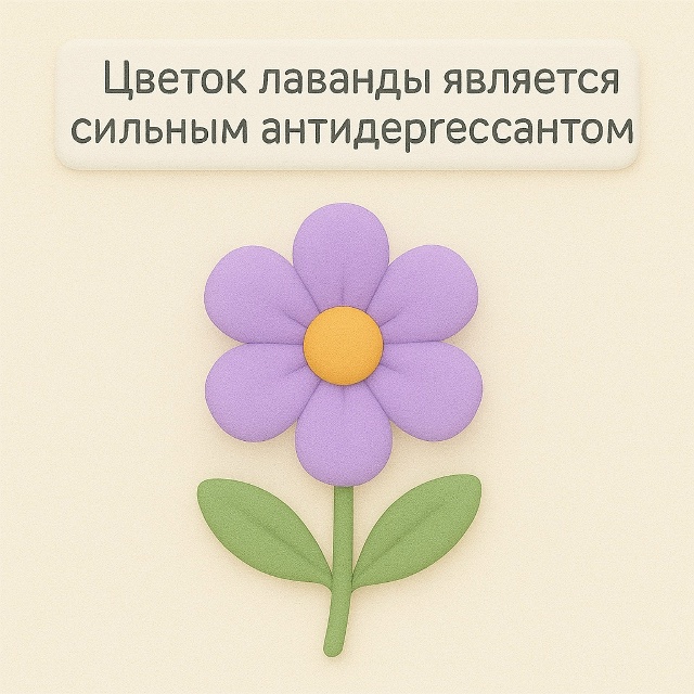 Аромат, который успокаивает душу ?
Цветок лаванды сч?...