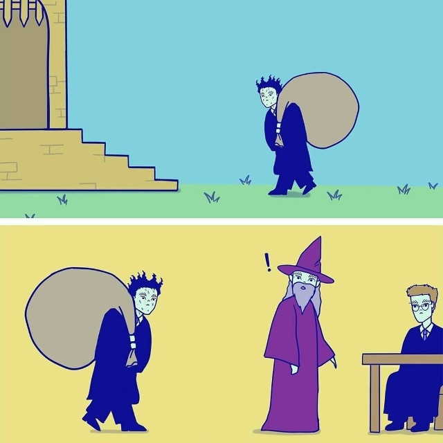 Злопамятный человечек попался