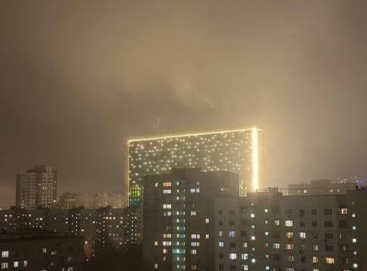 В ЖК «Малевич» в Отрадном настолько яркая подсветка, ч?...