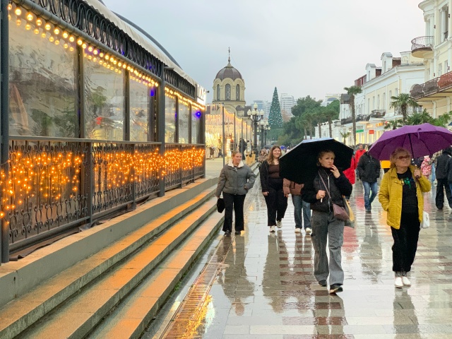 Прогулка по декабрьской Ялте