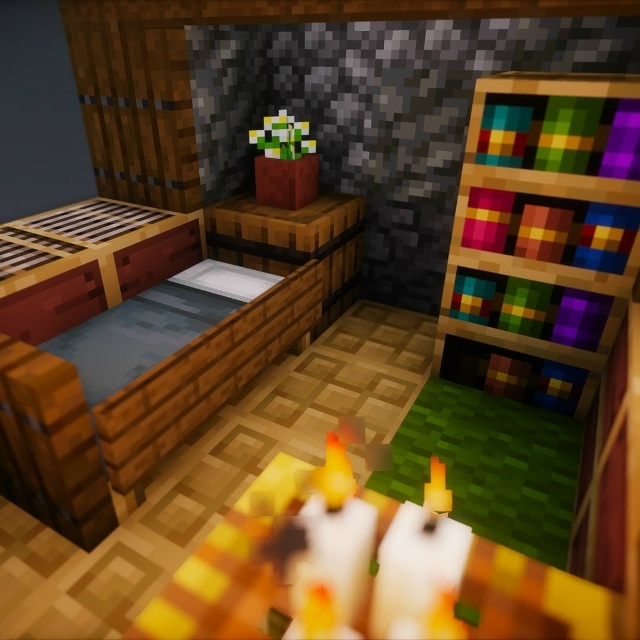 Милый домик дворфа
Будет смотреться очень красиво в ч?...