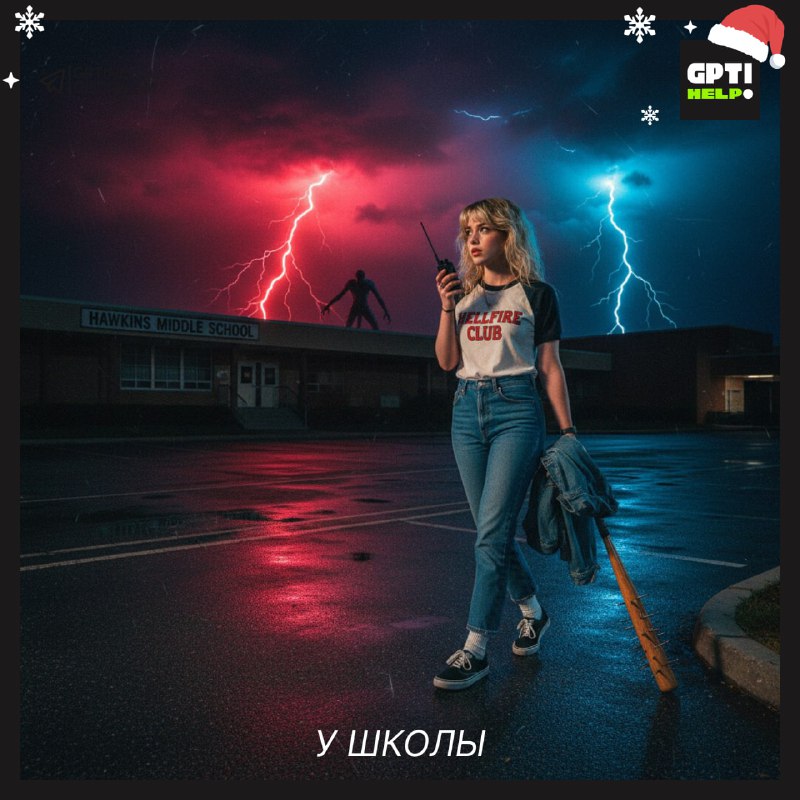 #GPTbanana: Генерим фото в стиле культового сериала!
👻 Смотрите финальный сезон «Stranger Things»