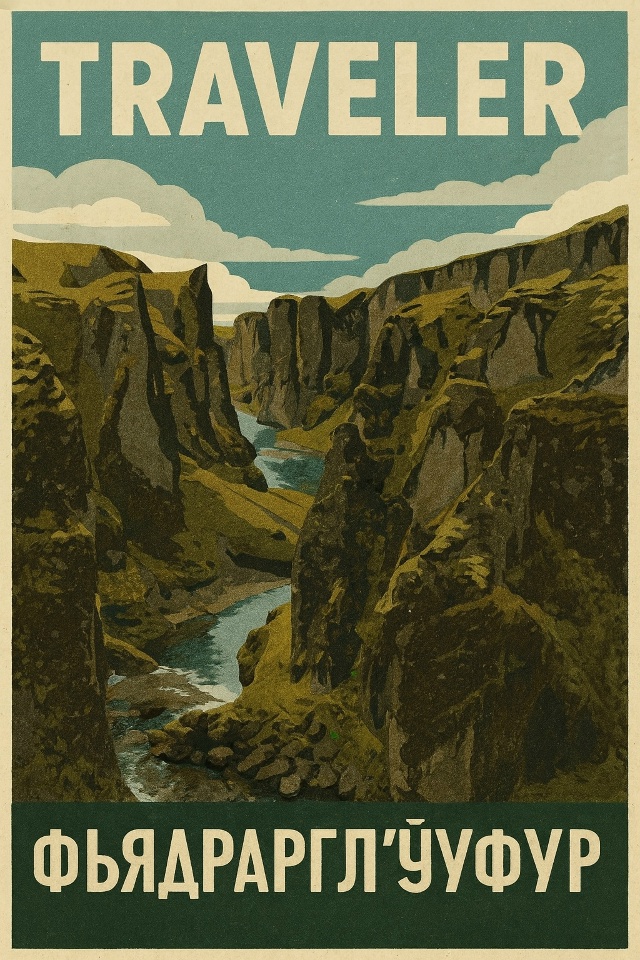 ?Фьядрарглюфур — один из самых впечатляющих каньоно?...