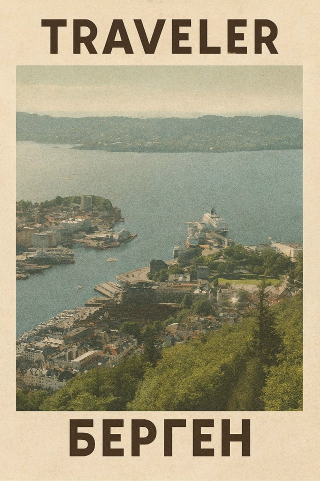 🌍 Берген — ворота к норвежским фьордам и город, где ис...